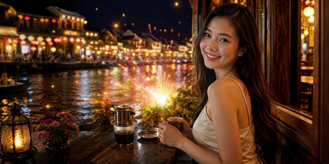 Người chơi xem kèo cá cược trên điện thoại tại Hội An